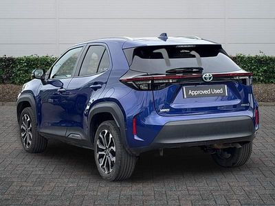 Used Toyota Yaris Hybrid Design 2021 Blue Hatchback