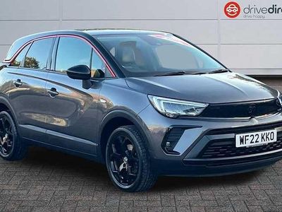 Used Vauxhall Crossland GS Line 110 HP (80 kW) 2022 Grey SUV
