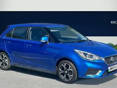 Used MG MG3 Exclusive 106 HP (77 kW) 2019 Blue Hatchback