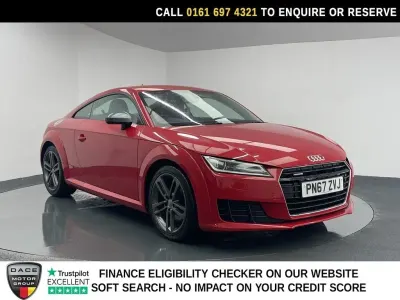 Begagnad Audi TT Sport 184 HK (135 kW) 2017 Röd Sportkupé
