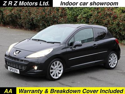 Used Peugeot 207 Allure 120 HP (88 kW) 2011 Black Hatchback