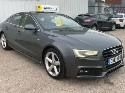 Used Audi A5 Sportback S-Line 143 HP (105 kW) 2013 Grey Hatchback