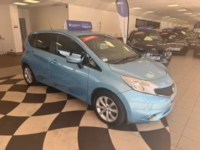 Used Nissan Note Acenta Premium 98 HP (72 kW) 2014 Blue Hatchback
