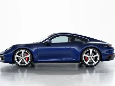 Used Porsche 911 Carrera 4S Chrono 450 HP (330 kW) 2021 Blue Coupe
