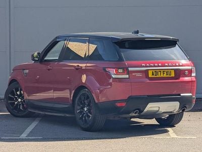 Begagnad Land Rover Range Rover Sport HSE 2017 Röd SUV