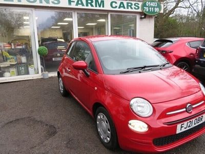 used Fiat 500 Hatchback (2021/21)Pop Mild Hybrid 1.0 70hp 3d