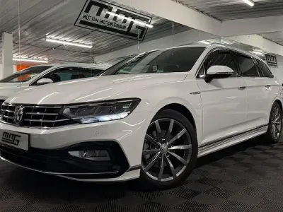 Used VW Passat R-line 150 HP (110 kW) 2020 White Estate