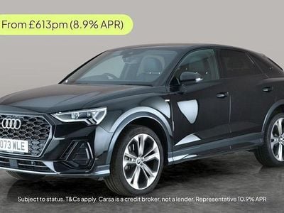 Black Used 2023 Audi Q3 Sportback Black Edition SUV | £34,769 (Good price)