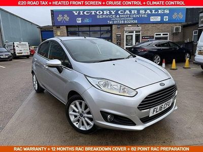 Used Ford Fiesta Titanium 2016 Silver Hatchback