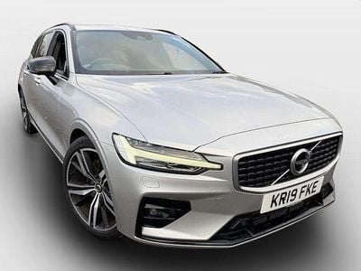 Silver Used 2019 Volvo V60 R-Design Pro Estate | £21,999 (Expensive)