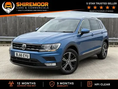 Used VW Tiguan SE 150 HP (110 kW) 2017 Blue SUV