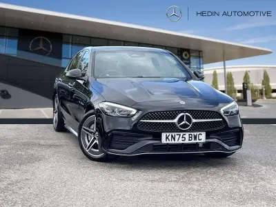 Used Mercedes C220 AMG line 2025 Black Sedan