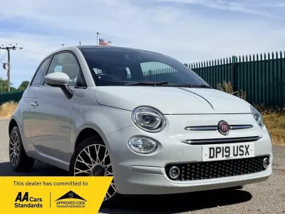 Used Fiat 500 Anniversary 69 HP (50 kW) 2019 Grey Hatchback