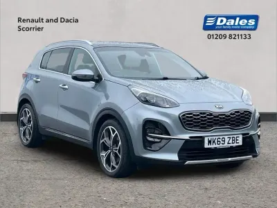 Used Kia Sportage GT-Line S 181 HP (133 kW) 2019 Silver SUV