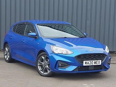 Used Ford Focus ST-Line 125 HP (91 kW) 2020 Blue Hatchback