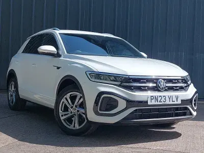Used VW T-Roc R-line 150 HP (110 kW) 2023 White SUV