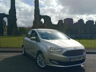 Used Ford C-MAX Titanium 125 HP (91 kW) 2017 Silver MPV