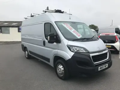 Used Peugeot Boxer 130 HP (95 kW) 2019 Silver Van