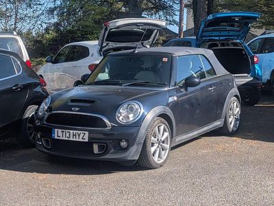 Begagnad Mini Cooper S Cabriolet 184 HK (135 kW) 2013 Blå Cab