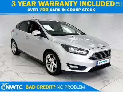 Used Ford Focus Zetec 125 HP (91 kW) 2017 Silver Hatchback