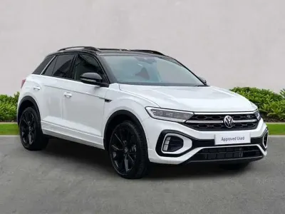 Begagnad VW T-Roc Black Edition 150 HK (110 kW) 2025 Vit SUV