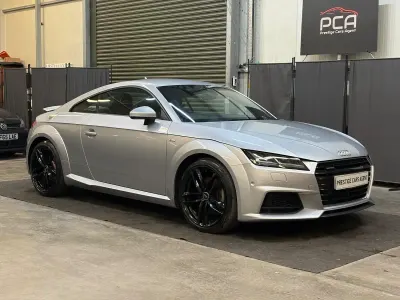 Used Audi TT S-Line 230 HP (169 kW) 2015 Silver Coupe