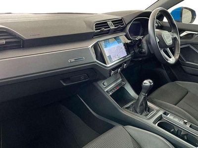 Begagnad Audi Q3 S-Line 150 HK (110 kW) 2021 Blå SUV