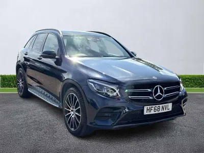 Used Mercedes GLC220 AMG Line Premium 2018 Blue SUV