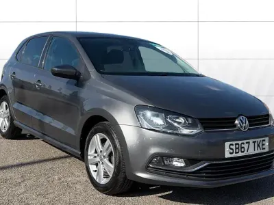 Begagnad VW Polo Edition 90 HK (66 kW) 2017 Grå Halvkombi