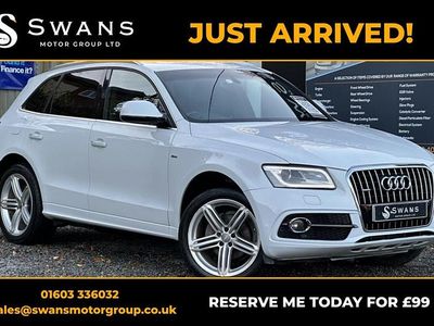 Used Audi Q5 S-line plus 190 HP (139 kW) 2015 White SUV