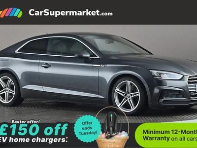 Used Audi A5 S-Line 190 HP (139 kW) 2018 Grey Coupe