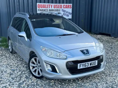Second-hand Peugeot 308 SW Active 115 CP (84 kW) 2014 Argintiu Break