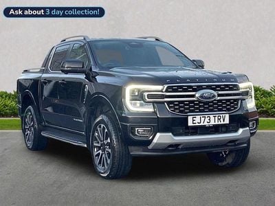 Used Ford Ranger Platinum 240 HP (176 kW) 2023 Black Pickup