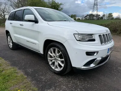 Used Jeep Grand Cherokee Summit 247 HP (181 kW) 2015 White SUV