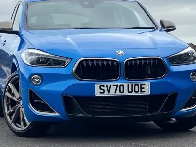 Used BMW X2 Sport Line 300 HP (220 kW) 2020 Misano blue SUV