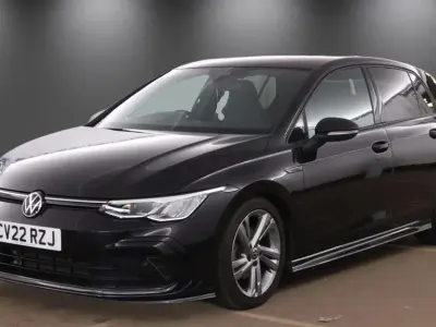 Used VW Golf VIII R-line 150 HP (110 kW) 2022 Black Hatchback