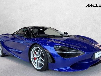 Used McLaren 750S 750 HP (551 kW) 2023 Blue Cabriolet