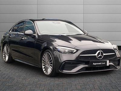 Used Mercedes C200 AMG Line Premium 204 HP (150 kW) 2022 Graphite grey Sedan