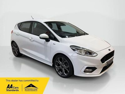 Used Ford Fiesta ST-Line 100 HP (73 kW) 2019 White Hatchback