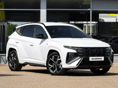 New Hyundai Tucson Edition 239 HP (175 kW) 2026 Special solid  atlas white SUV