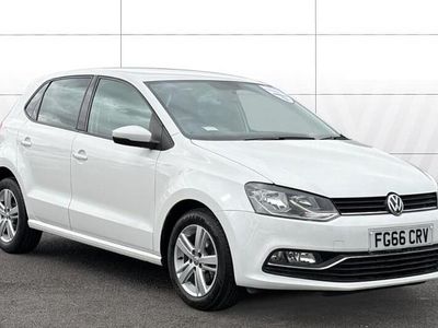 Used VW Polo Match 90 HP (66 kW) 2016 White Hatchback