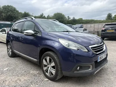 Used Peugeot 2008 Allure 92 HP (67 kW) 2014 Blue SUV