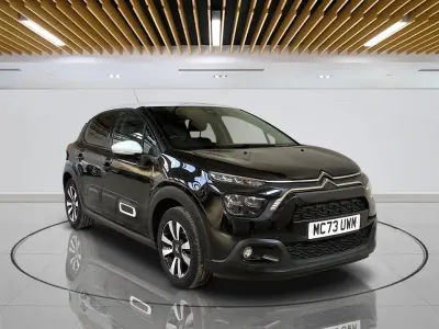 Begagnad Citroën C3 PureTech 83 HK (61 kW) 2023 Svart Halvkombi