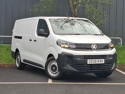 New Vauxhall Vivaro 150 HP (110 kW) 2026 Solid  kaolin white MPV