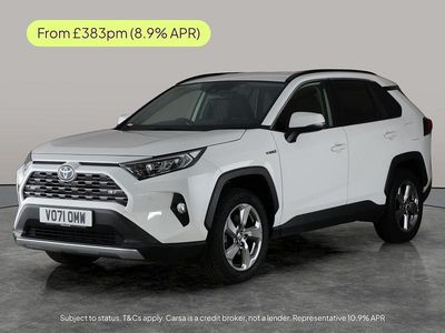 White Used 2021 Toyota RAV4 Hybrid Design SUV | £23,883 (Super price)