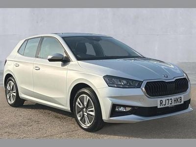 Used Skoda Fabia SE L 110 HP (80 kW) 2023 Brilliant silver metallic Hatchback