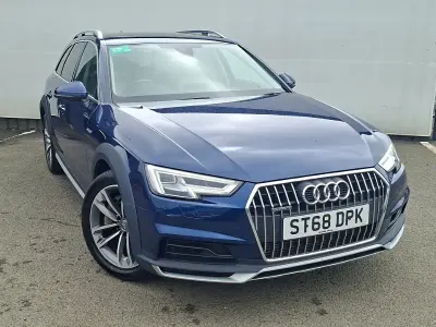 Used Audi A4 Allroad 252 HP (185 kW) 2018 Blue Estate
