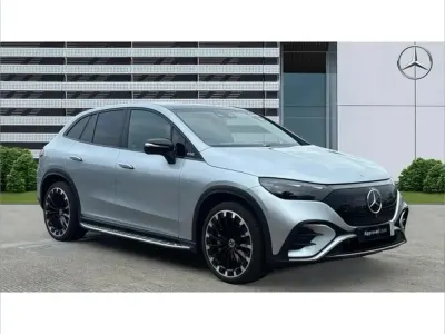 Used Mercedes EQE350 AMG line 214 kW (292 HP) 2024 Silver Sedan