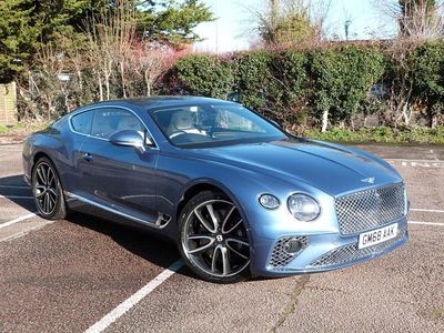 Used Bentley Continental 635 HP (467 kW) 2018 Blue Coupe