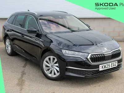 Used Skoda Octavia SE L 150 HP (110 kW) 2025 Black magic pearl effect Estate